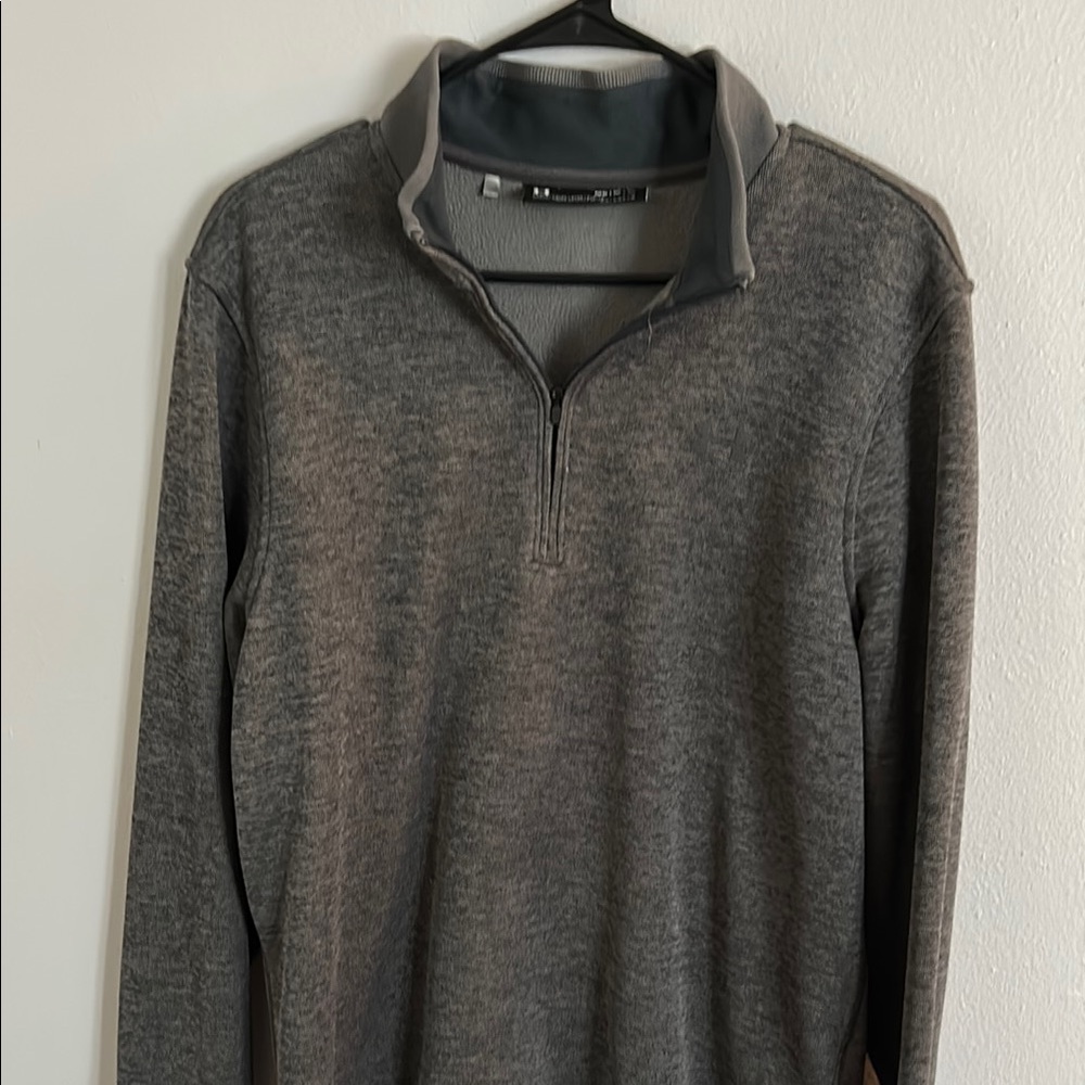 Under Armour Gray Zip Up Sweater